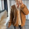 Gilet MAELLE - Camel