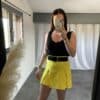 Jupe short GINA - Jaune – Image 4