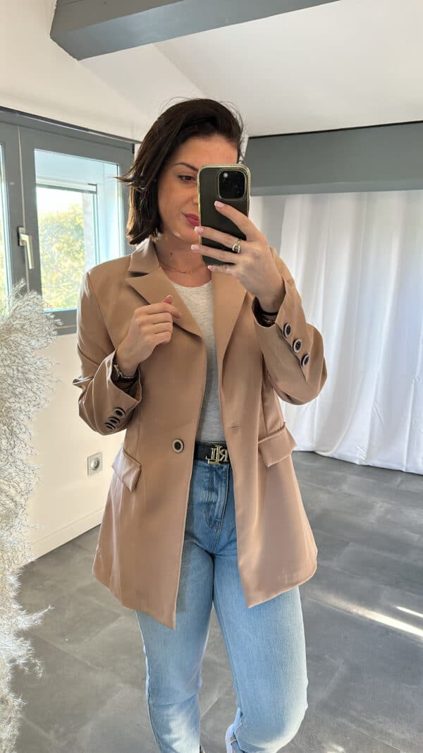 Veste Blazer CLOE - Camel