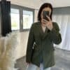 Veste Blazer CLOE - Kaki – Image 3