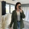 Veste Blazer CLOE - Kaki