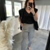 Pantalon tailleur MONNA - Gris – Image 2
