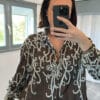 Chemise bohème EVA - Marron – Image 4
