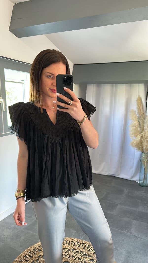 Tee shirt POEMA - Noir – Image 4