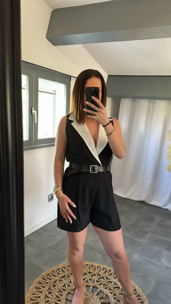 Combi-short NINA - Noir – Image 3