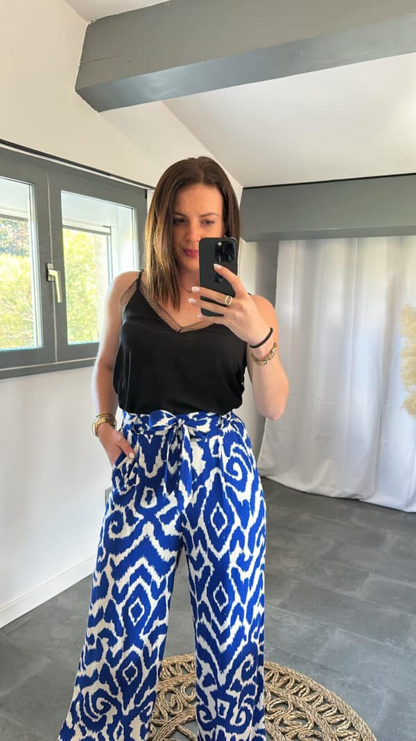 Pantalon MILA - Bleu rois – Image 2
