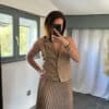 Haut de blazer SOLINE - Camel – Image 4