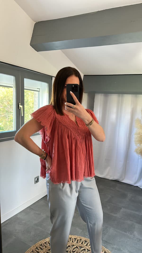 Tee-shirt POEMA - Blush – Image 2