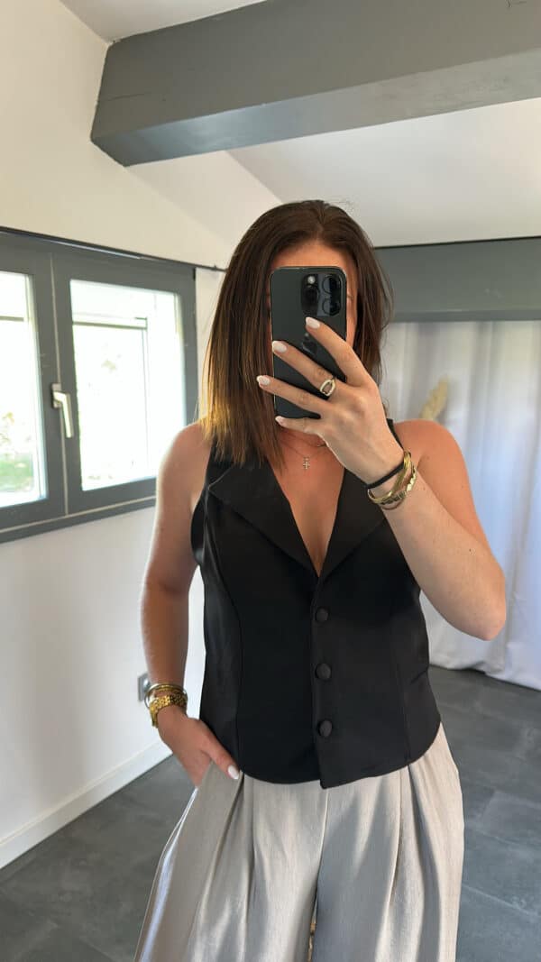 Haut de blazer SOLINE -Noir