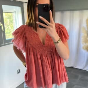 Tee-shirt POEMA - Blush
