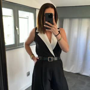 Combi-short NINA - Noir