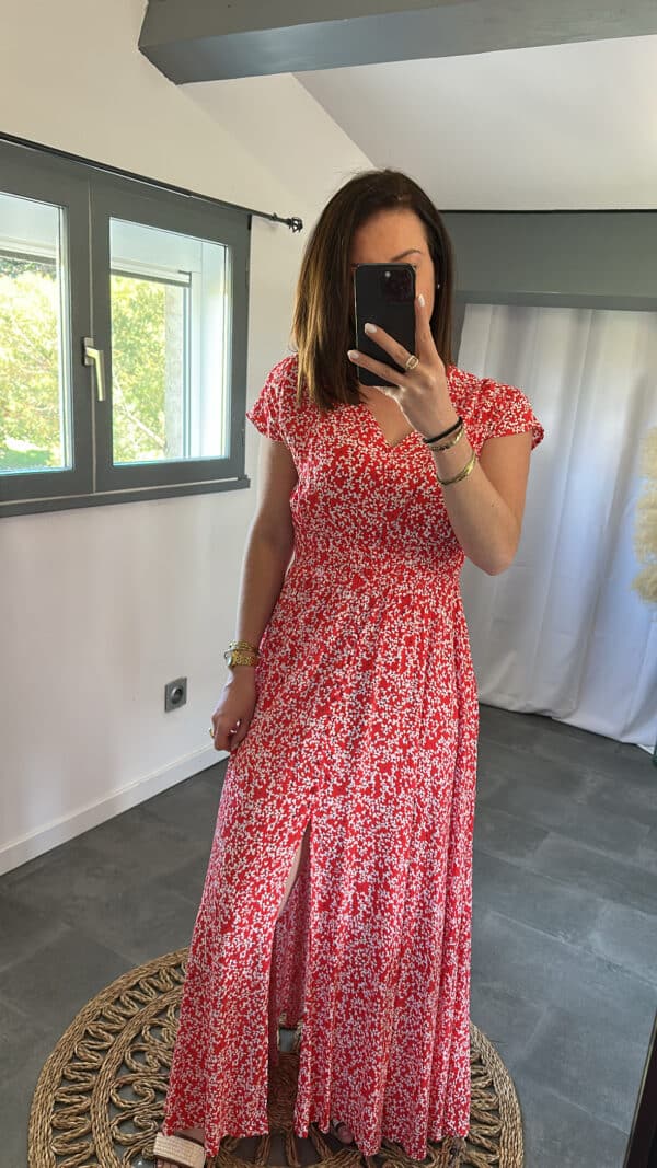 Robe IGALA - Rouge – Image 3