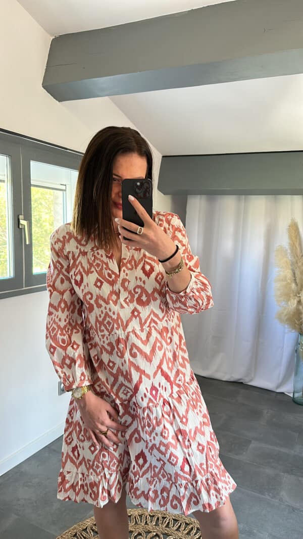 Robe MATHILDA - Rose – Image 3