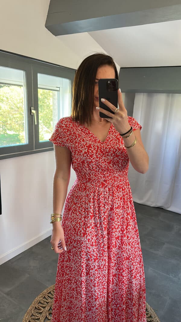 Robe IGALA - Rouge – Image 2