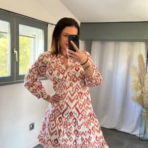 Robe MATHILDA - Rose