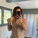 Haut de blazer SOLINE - Camel – Image 3