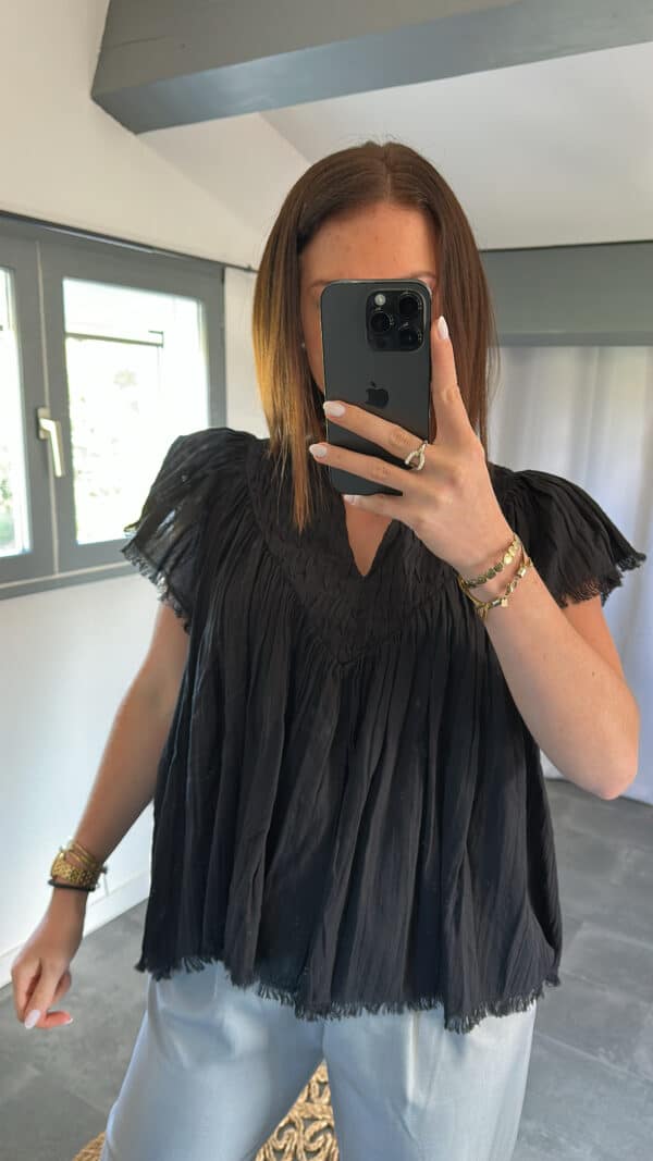 Tee shirt POEMA - Noir – Image 3