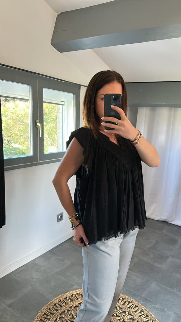 Tee shirt POEMA - Noir – Image 2
