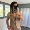Haut de blazer SOLINE - Camel