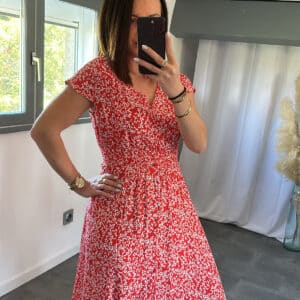 Robe IGALA - Rouge