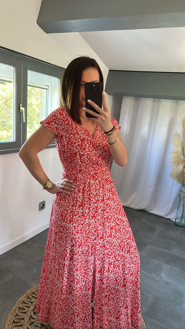 Robe IGALA - Rouge
