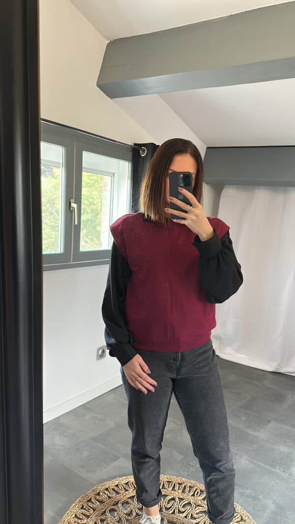 Pull Bordeaux - CLEA – Image 2